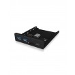 ICY BOX IB-HUB1417-i3 Black