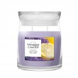 Scented candle YANKEE CANDLE DRIED LAVENDER & OAK 368 g medium