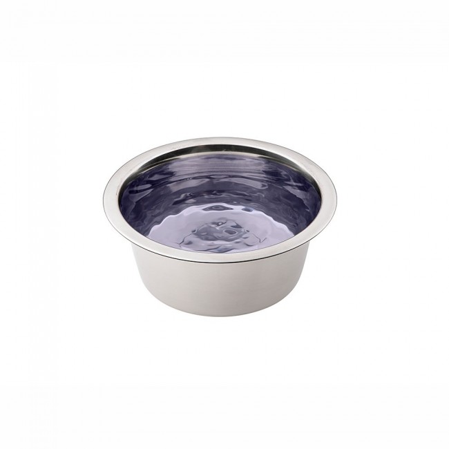 FERPLAST Orion 52 inox watering bowl for pets 0,5l, silver