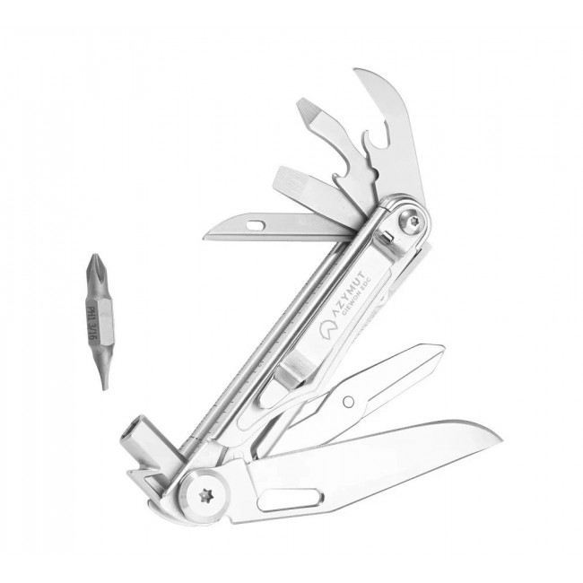 AZIMUTH GIEWON EDC MULTITOOL - 8 TOOLS + HOLSTER