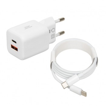 iBOX C-42 GaN PD33W Wall charger, White