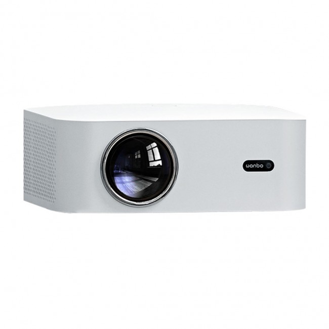 Wanbo X2 Max White | Projector | Android 9.0, 1080p, 450 ANSI, WiFi 6, Bluetooth, 2x HDMI, 1x USB