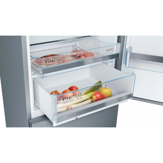 Bosch Serie 6 KGE49AICA fridge-freezer Freestanding 419 L C Stainless steel Bosch Serie 6 KGE49AICA fridge-freezer Freestanding 419 L C Stainless steel
