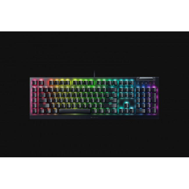 Razer BlackWidow V4 X keyboard Gaming USB QWERTZ German Black Razer BlackWidow V4 X keyboard Gaming USB QWERTZ German Black