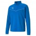 Puma teamRISE 1 4 Zip Top blue 657394 02 S
