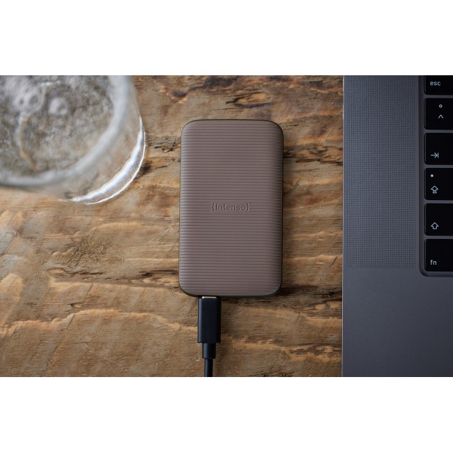 Intenso Lesen/Schreiben bis zu 1000 MB/s/1TB USB Type-C 3.2 Gen 2 (3.1 Gen 2) Brown