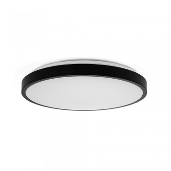 Plafond V-TAC VT-8630B surface-mounted 36W LED IP44 42cm 4000K 3820lm (SKU 76401) Black
