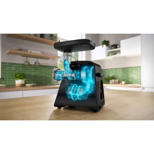 Bosch Serie 6 MFWS650B mincer 500 W Black, Silver Bosch Serie 6 MFWS650B mincer 500 W Black, Silver