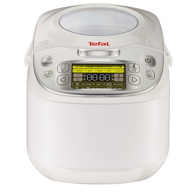 Tefal RK8121 1.8 L 750 W Silver, White