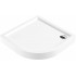 Acrylic semicircular shower tray 90 cm