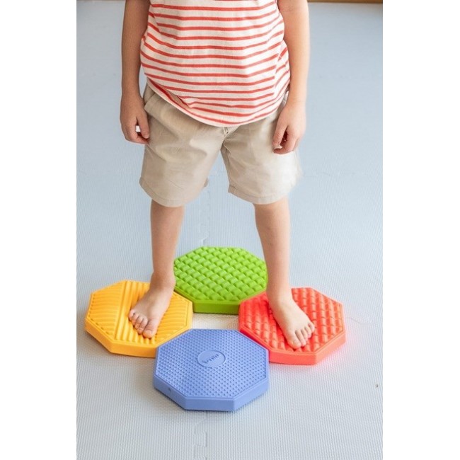 Tullo Sensory discs, octagons, 4 pcs. Tullo Sensory discs, octagons, 4 pcs.