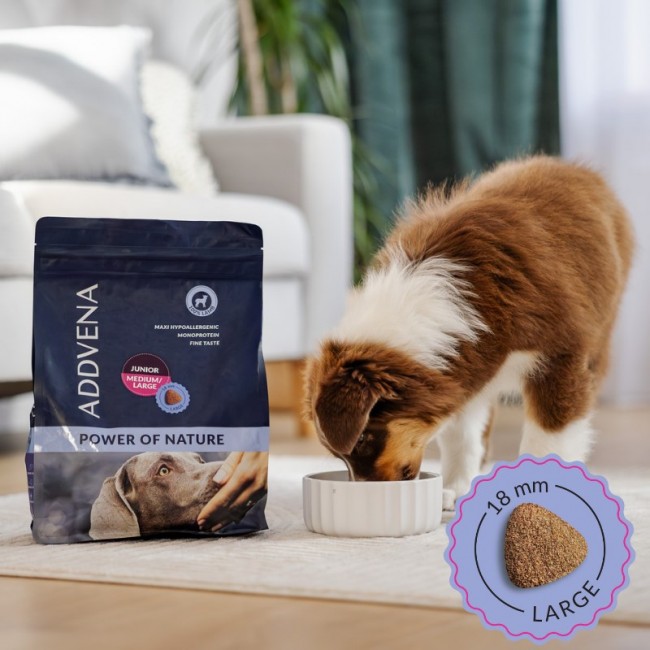ADDVENA Power of Nature Junior Medium/Large Lamb - dry dog food - 2,5kg ADDVENA Power of Nature Junior Medium/Large Lamb - dry dog food - 2,5kg