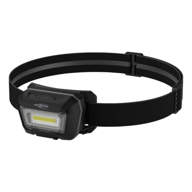 Ansmann LED Head Torch 300 lm, 21 m Range Ansmann LED Head Torch 300 lm, 21 m Range
