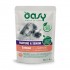 OASY Chunks in gravy Mature & Senior with Salmon - wet cat food - 85g