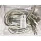 Equip Cat.6A Platinum S/FTP Patch Cable, Grey, 0.5m, 10pcs/set