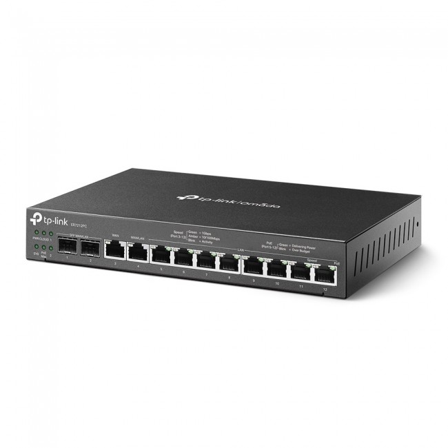 OMADA VPN ROUTER + CONTROLLER/WITH 8 POE+ PORTS DUAL-BAND