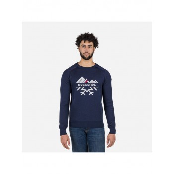Sweater Rossignol Alpine Half Zip navy