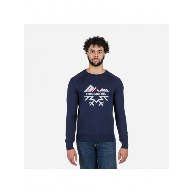 Sweater Rossignol Alpine Half Zip navy