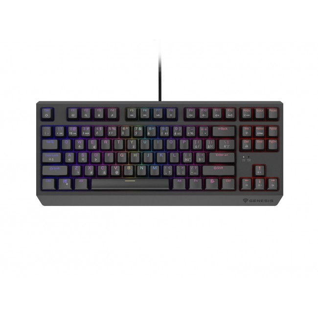 GENESIS Thor 230 TKL keyboard Gaming USB QWERTY Czech, Slovakian Black GENESIS Thor 230 TKL keyboard Gaming USB QWERTY Czech, Slovakian Black
