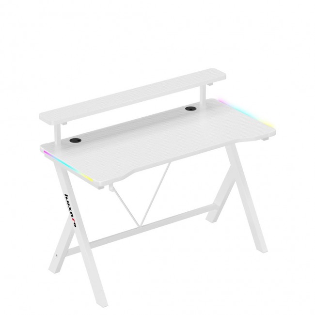 Huzaro Hero 1.9 RGB White Gaming Desk Huzaro Hero 1.9 RGB White Gaming Desk