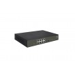 LevelOne Hilbert 10-Port Gigabit PoE Smart Lite Switch, 8 PoE Outputs, 2 x Gigabit SFP, 802.3at/af PoE, 130W PoE Power Budget