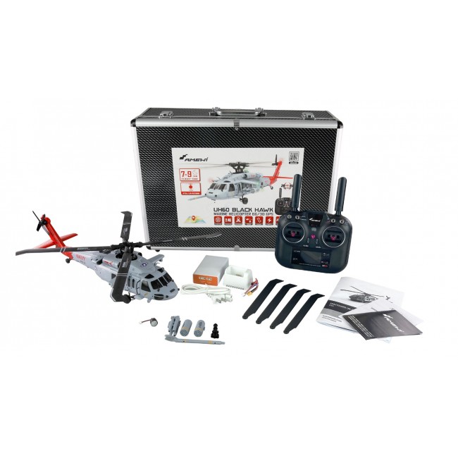 Amewi UH60 Black Hawk Radio-Controlled (RC) model Helicopter Electric engine 1:47