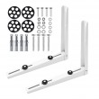 Bracket / Mount for Maclean Air Conditioner / Heat Pump, arm length 450x500 mm, galvanized steel, up to 200 kg, MC-145