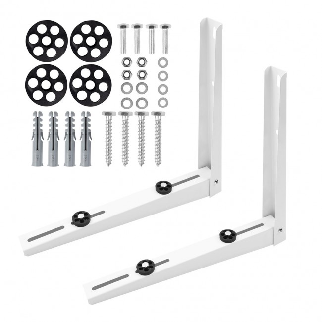 Bracket / Mount for Maclean Air Conditioner / Heat Pump, arm length 450x500 mm, galvanized steel, up to 200 kg, MC-145