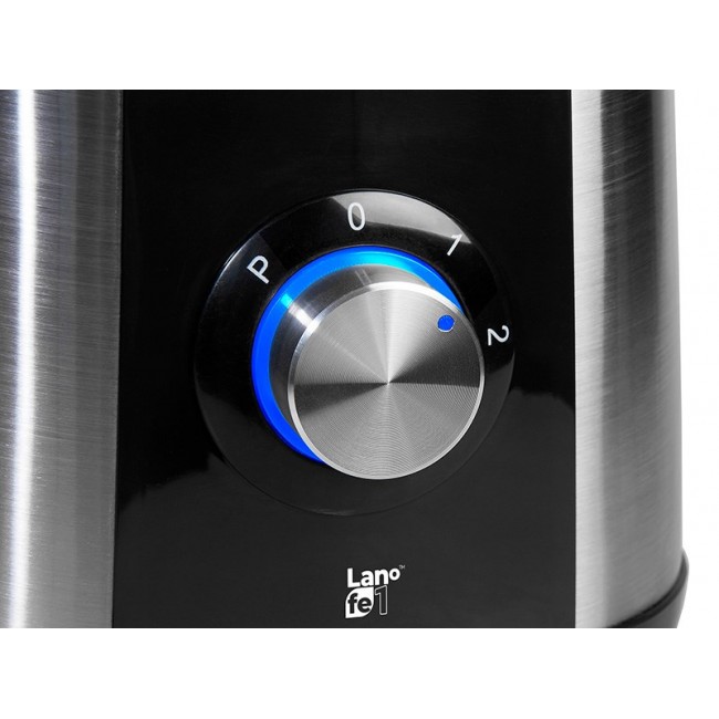 Lafe LAFBLE46185 blender Tabletop blender 600 W Black, Stainless steel, Transparent