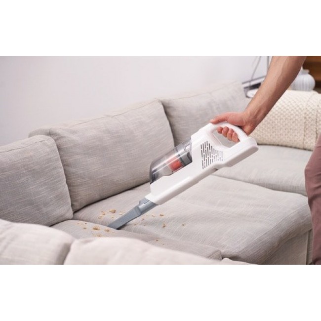 Black & Decker BHFEA515J stick vacuum/electric broom Battery Dry Cyclonic Bagless 0.5 L Orange, White 1.5 Ah
