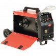 PRAKTIK MIG 211 MMA Digital - MIG/MAG semi-automatic welding machine, minimum welding current: 30A, maximum welding current: 200A, rated power: 6.2kW, power supply: 230V, welding method: FLUX/MIG-MAG/MMA