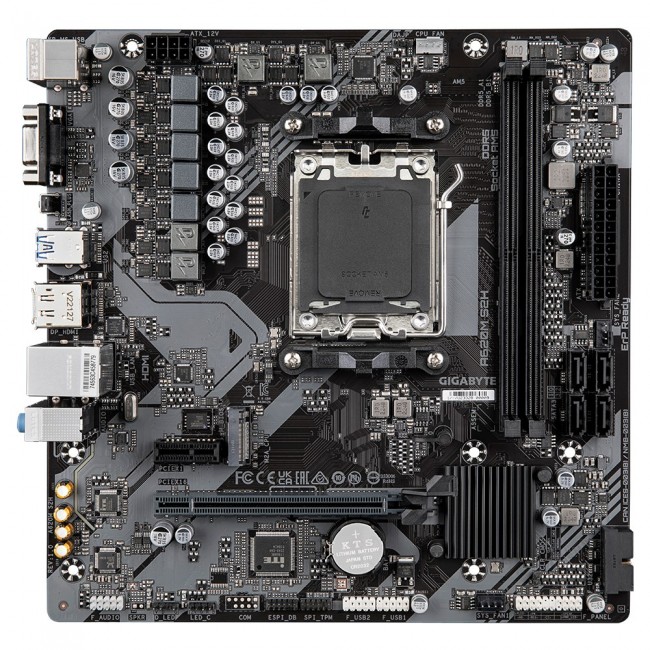 Motherboard Gigabyte A620M S2H (A620, AM5, mATX, DDR5)