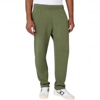 Spodnie męskie Champion Straight Hem Pants zielone 222179 GS156 M