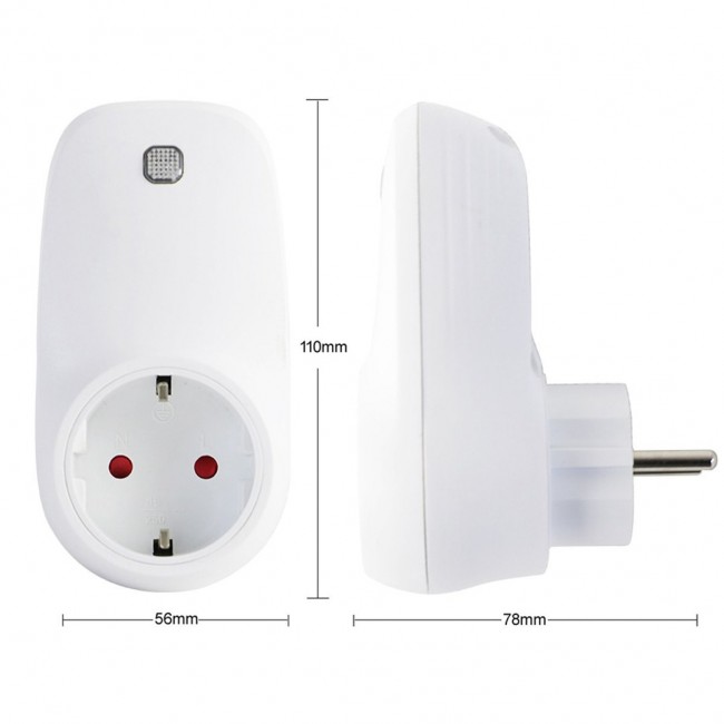 Cronos WiFi socket thermostat for Cronos Grafen Basic / Carbon P800 and P1000 radiant heater