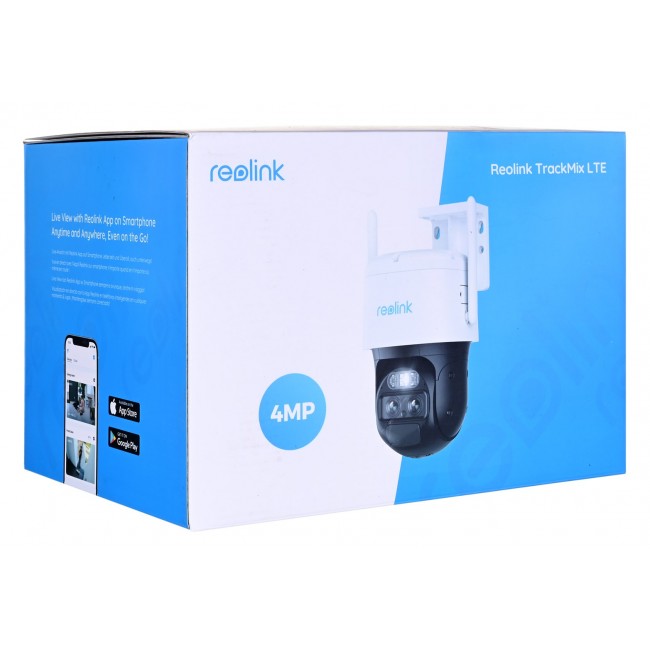 Reolink TRACKMIX-LTE-W security camera Dome IP security camera Outdoor 2560 x 1440 pixels Ceiling Reolink TRACKMIX-LTE-W security camera Dome IP security camera Outdoor 2560 x 1440 pixels Ceiling