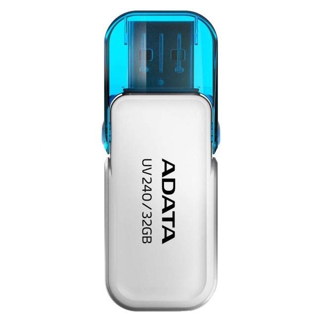 ADATA UV240 USB flash drive 32 GB USB Type-A 2.0 White ADATA UV240 USB flash drive 32 GB USB Type-A 2.0 White