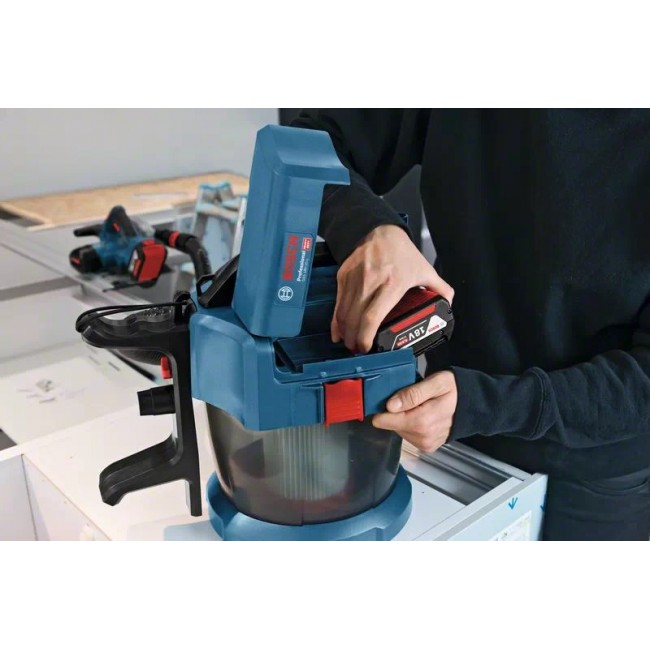 Bosch GAS 18V-10 L Professional Black, Blue Bosch GAS 18V-10 L Professional Black, Blue