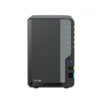 Synology DiskStation DS224+ NAS/storage server Desktop Intel Celeron J4125 2 GB DDR4 0 TB Black