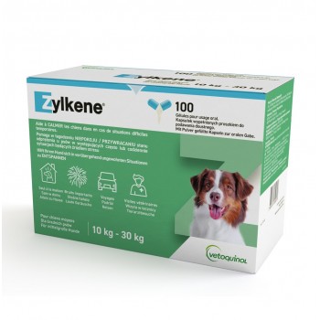 VETOQUINOL Zylkene (10-30 kg) - calming tablets for dogs 10 pcs
