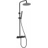 Rain shower with shower faucet