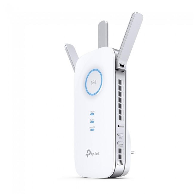 TP-Link RE550 network extender Network transmitter & receiver White 10, 100, 1000 Mbit/s TP-Link RE550 network extender Network transmitter & receiver White 10, 100, 1000 Mbit/s