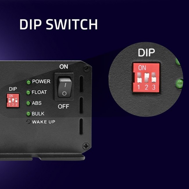 Qoltec Smart Monolith Battery Charger for LiFePO4 AGM GEL SLA batteries | 20A | 24V Qoltec Smart Monolith Battery Charger for LiFePO4 AGM GEL SLA batteries | 20A | 24V