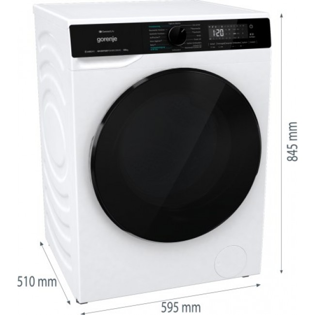Gorenje WD2PA854ADW/AT washer dryer Freestanding Front-load White D Gorenje WD2PA854ADW/AT washer dryer Freestanding Front-load White D