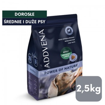 ADDVENA Power of Nature Adult Medium/Large Lamb - dry dog food - 2,5kg