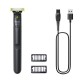 Philips Norelco OneBlade QP1424/10 men's shaver Foil shaver Trimmer Charcoal