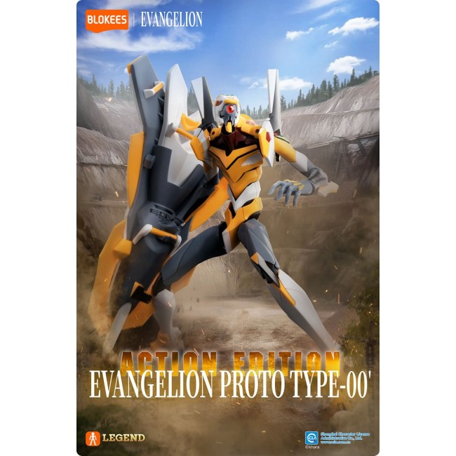 BLOKEES EVANGELION ACTION EDITION - EVANGELION PROTO TYPE 00'