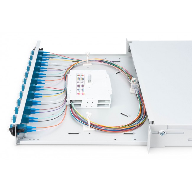 Digitus Fiber Optic Splice Box, Equipped, LC, OS2