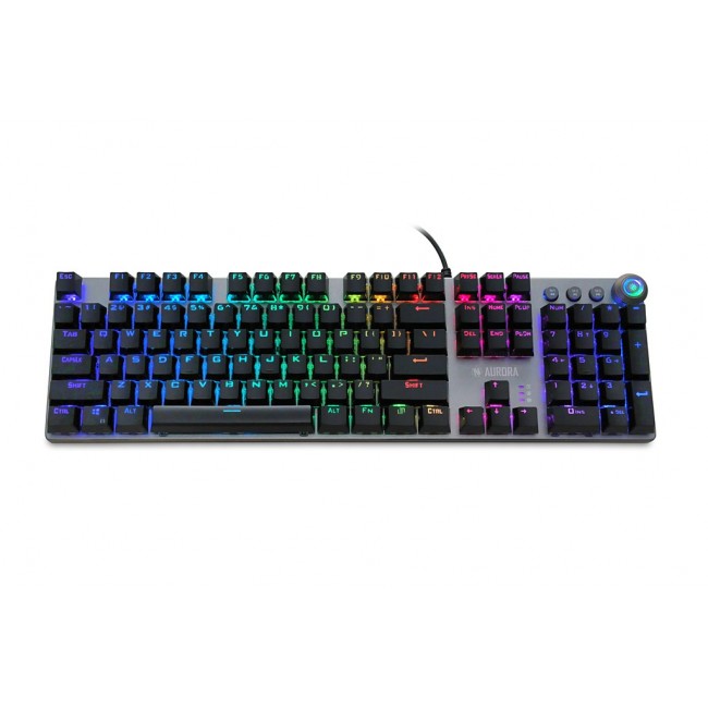 iBox Aurora K-4 keyboard USB QWERTY Black iBox Aurora K-4 keyboard USB QWERTY Black