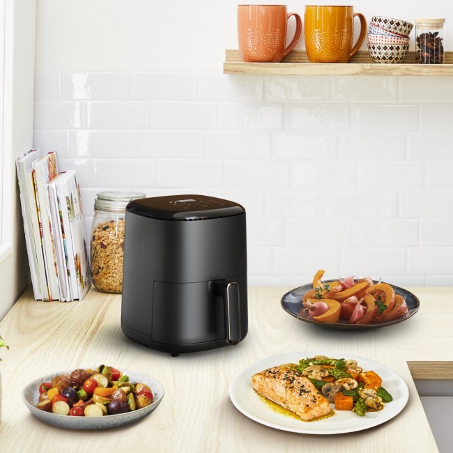 Tefal Easy Fry EY145810 fryer Single 3 L Stand-alone 1300 W Hot air fryer Black