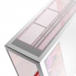 Modecom Volcano SPACE APEX ARGB MIDI Midi Tower White